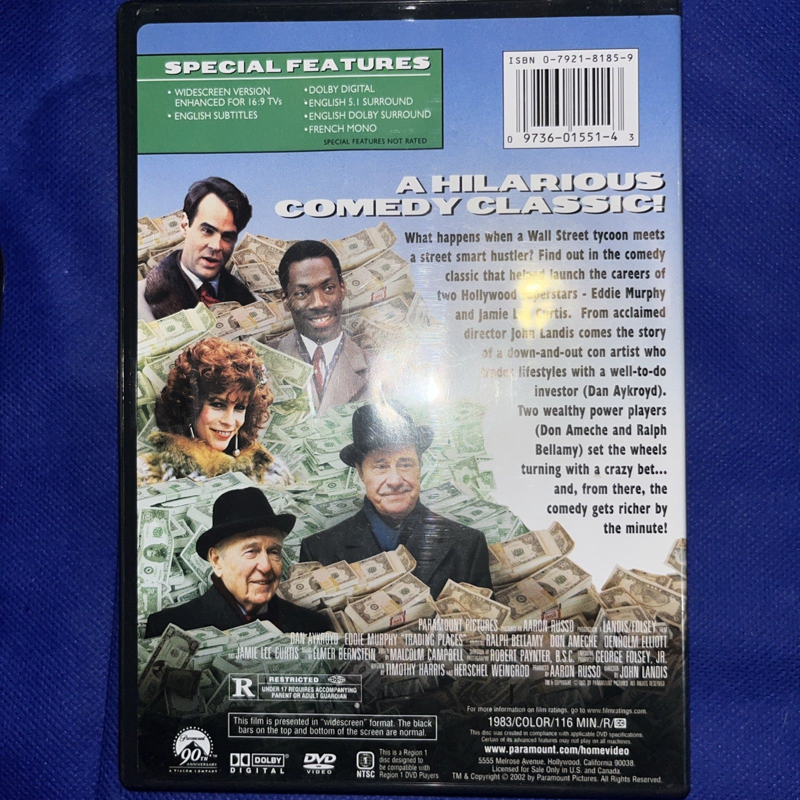 Trading Places (DVD, 1983)