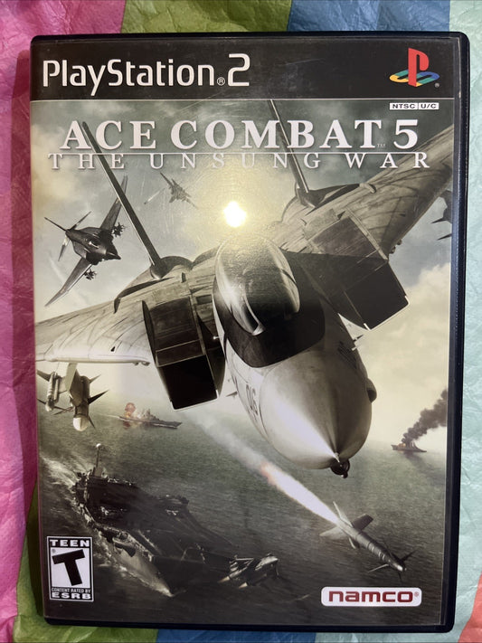 Ace Combat 5: The Unsung War (Sony PlayStation 2, 2004)