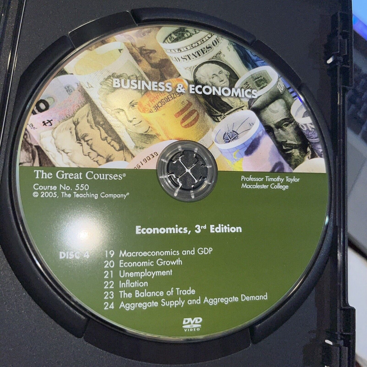 Economics by Timothy Taylor (DVD) 3rd Edition Part 1 & 2