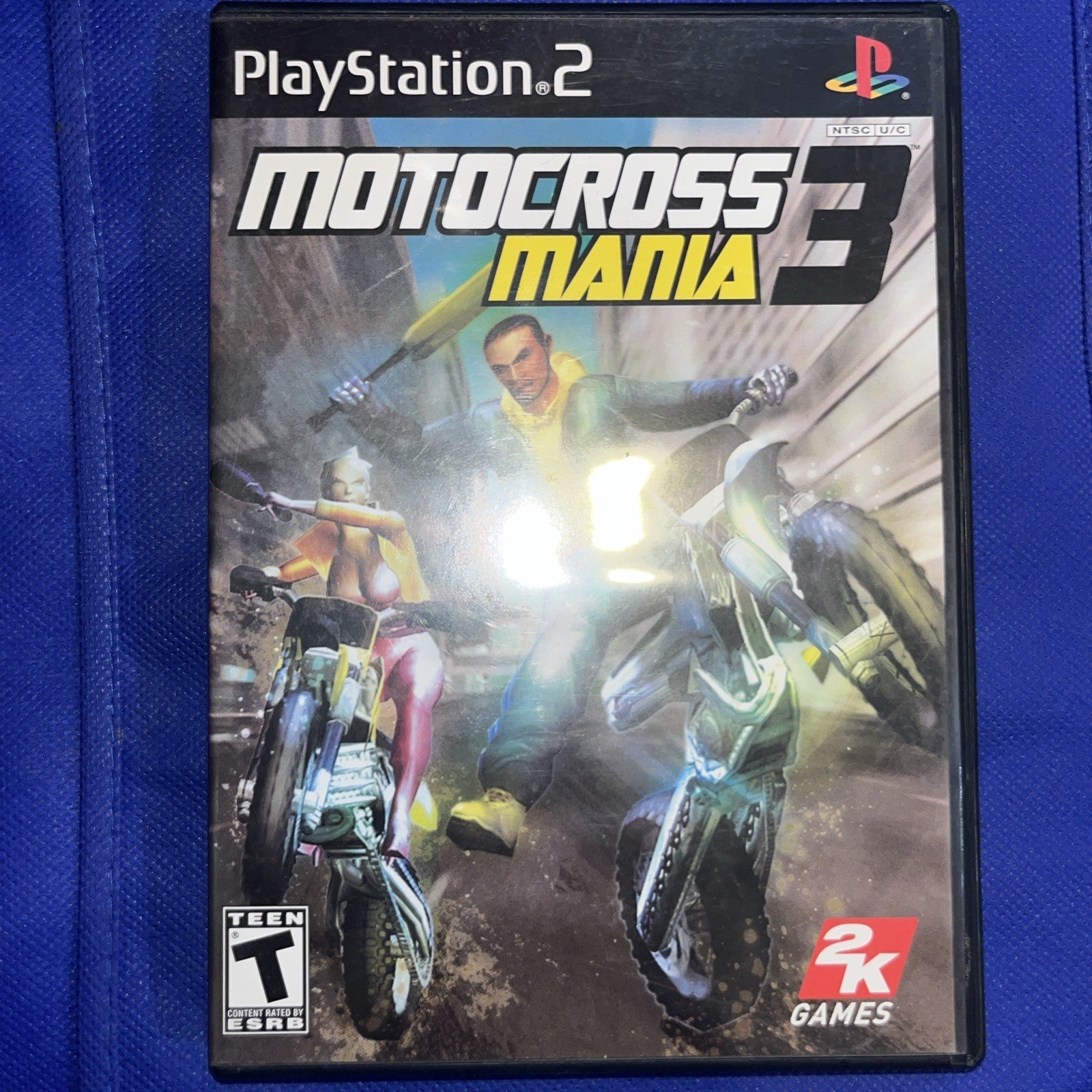 Motocross Mania 3 (PS2) Original Case + Manual + Reg + Tested Disc