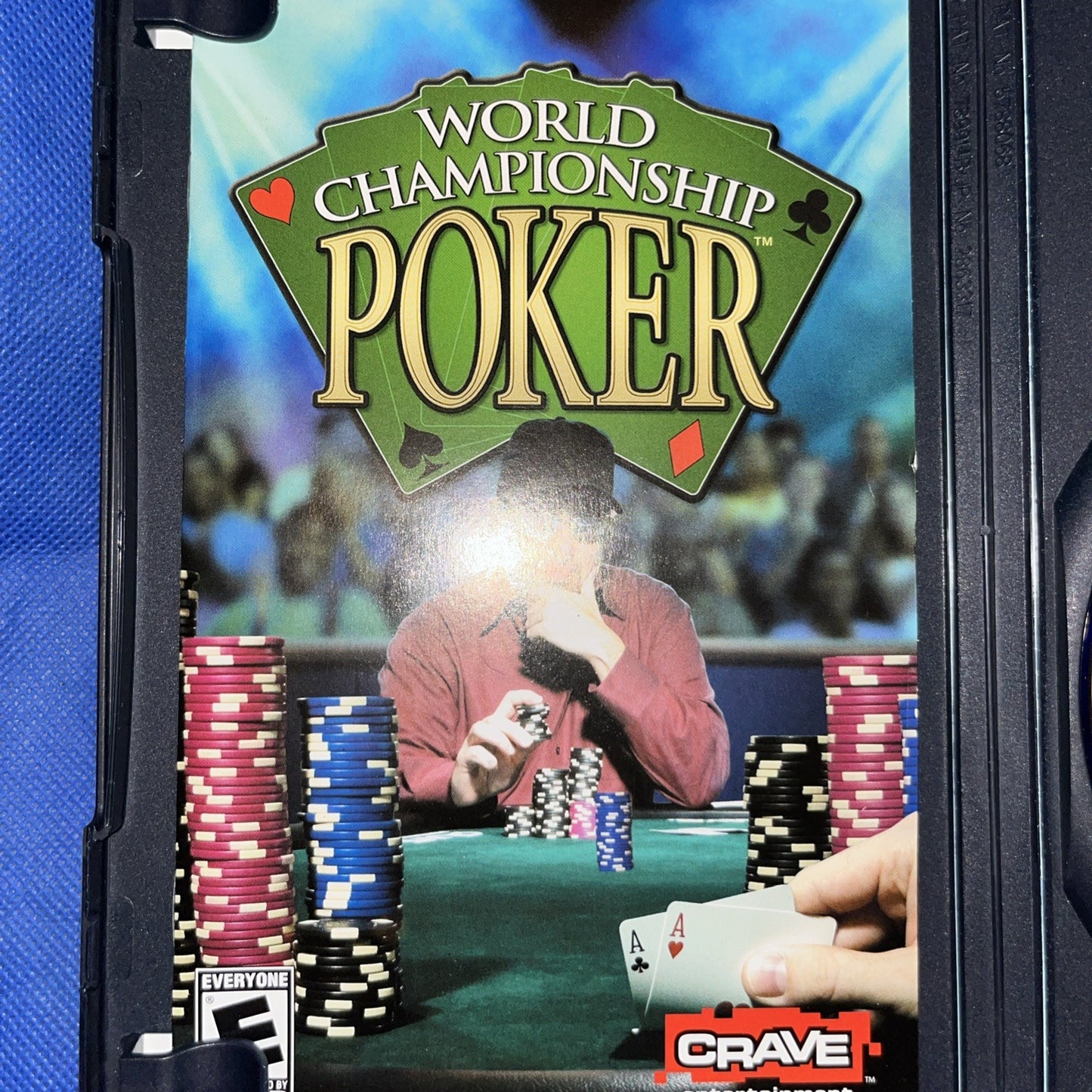 World Championship Poker (PS2) Tested. New Case. Resealed