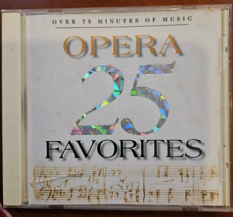 25 Opera Favorites by Various (CD, 1997)