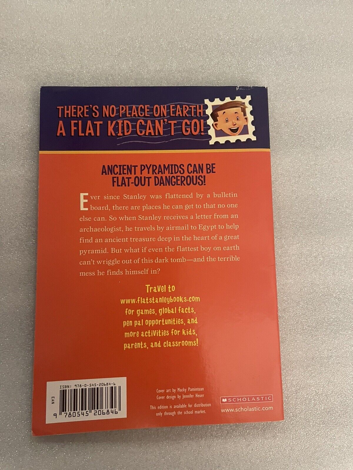Flat Stanley's Worldwide Adventures The Great Egyptian Grave Robbery Paperback
