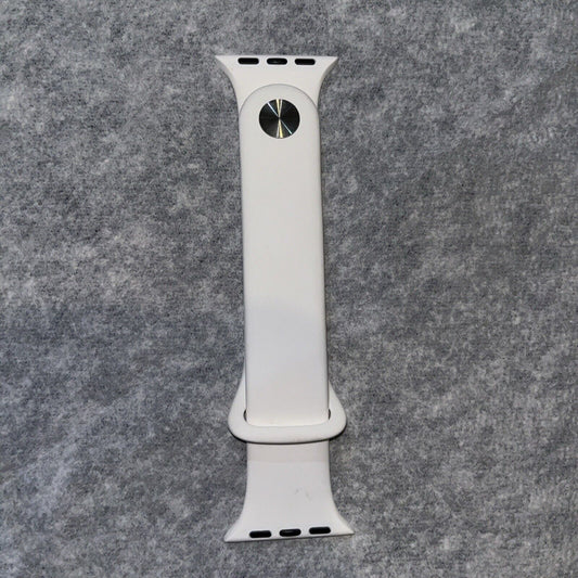 White M/L Apple Watch Sports Band 38/40/41mm