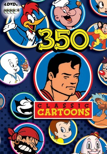 350 Classic Cartoons (DVD) New Sealed