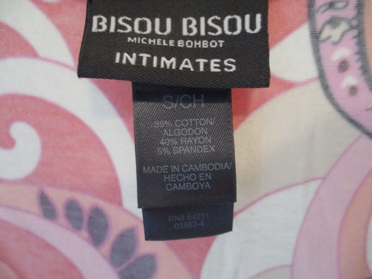 Bisou Bisou Intimates Nightgown Dress Pajamas PJs SMALL