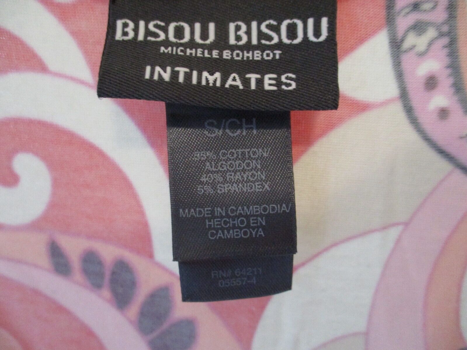 Bisou Bisou Intimates Nightgown Dress Pajamas PJs SMALL