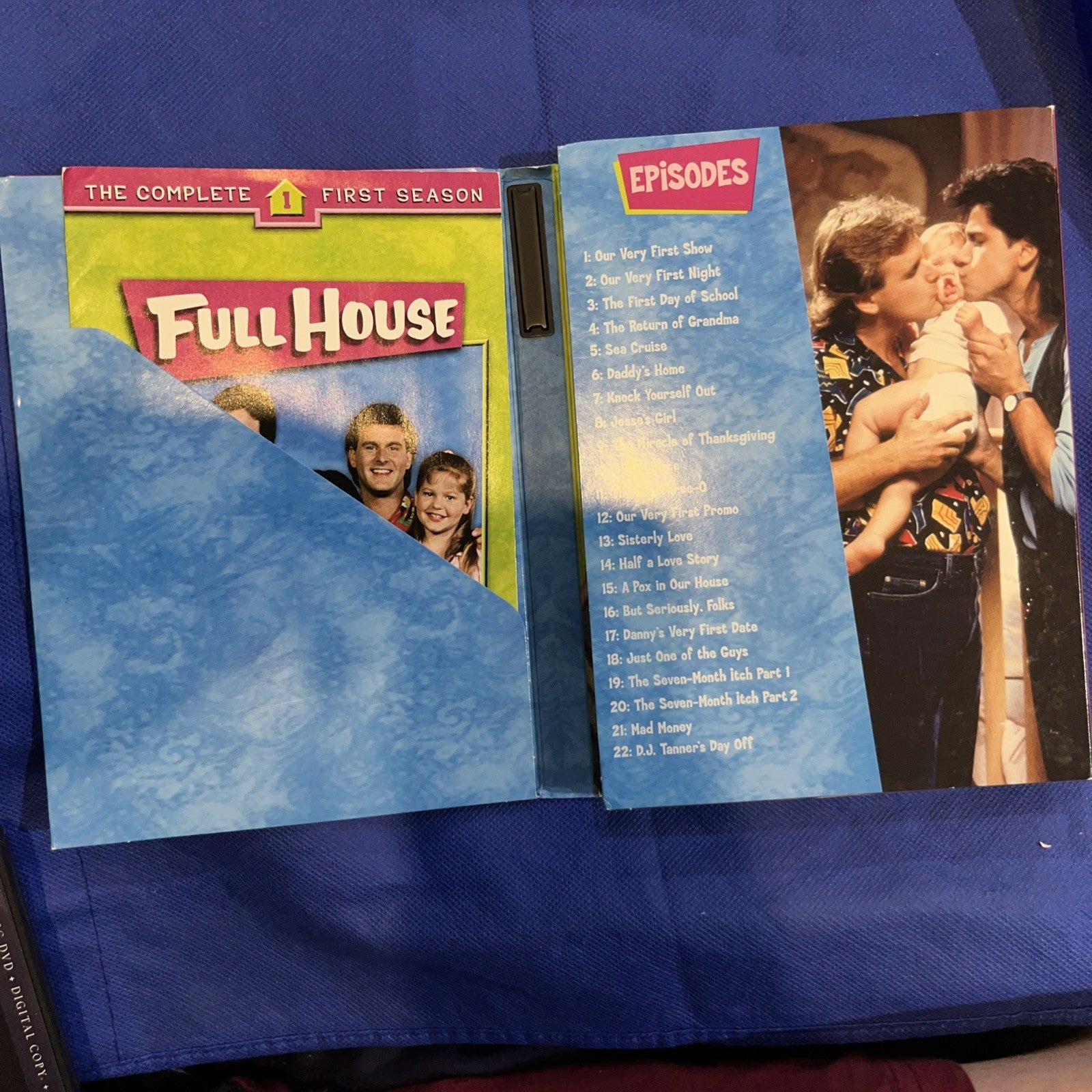 Full House - Season 1  (DVD, 4-Disc) Autographed By Candice Cameron Burke