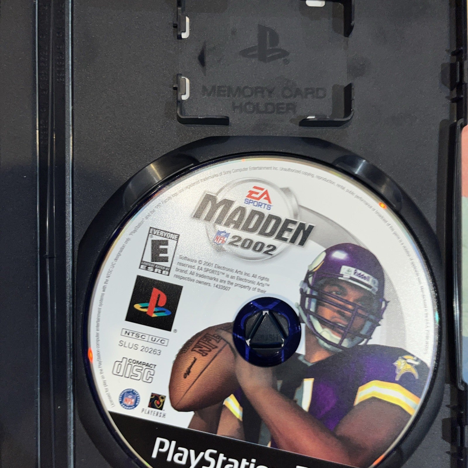 Madden 2002 Football (PS2) Tested. Manual + Reg. Original Case