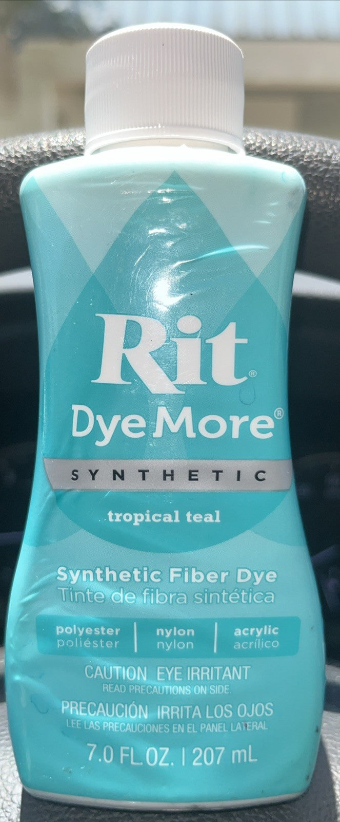 Choose from: Rit Fabric Dye, Tulip Fabric Dye or DyeMore Synthetic Fiber Dye 