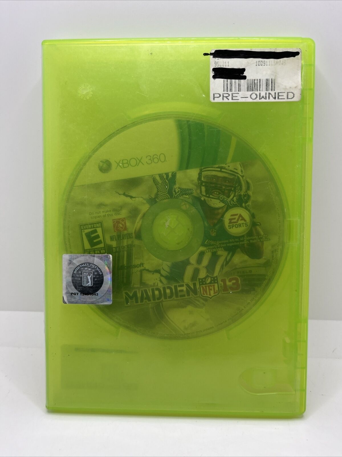 Madden NFL 13 (Microsoft Xbox 360, 2012)