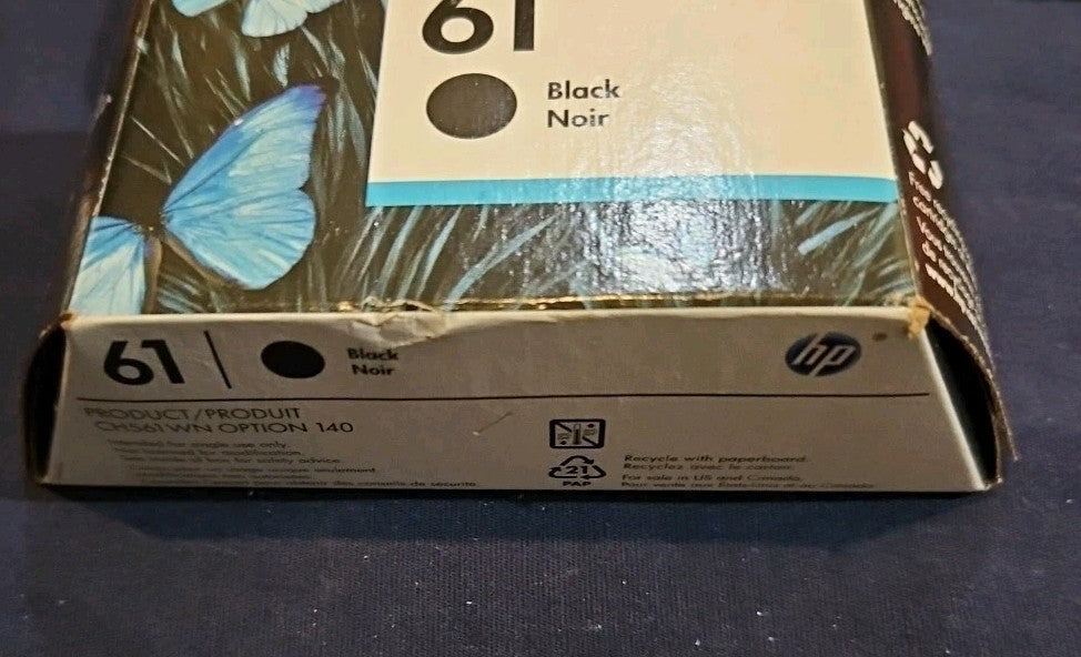 HP 61 Black Original Ink Cartridge (CH561WN)