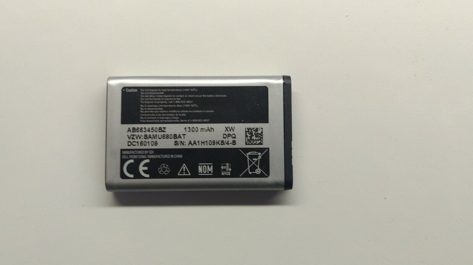 Samsung Convoy 3 SCH-U680 Flip Cellular Phone - !! For Parts Only !!