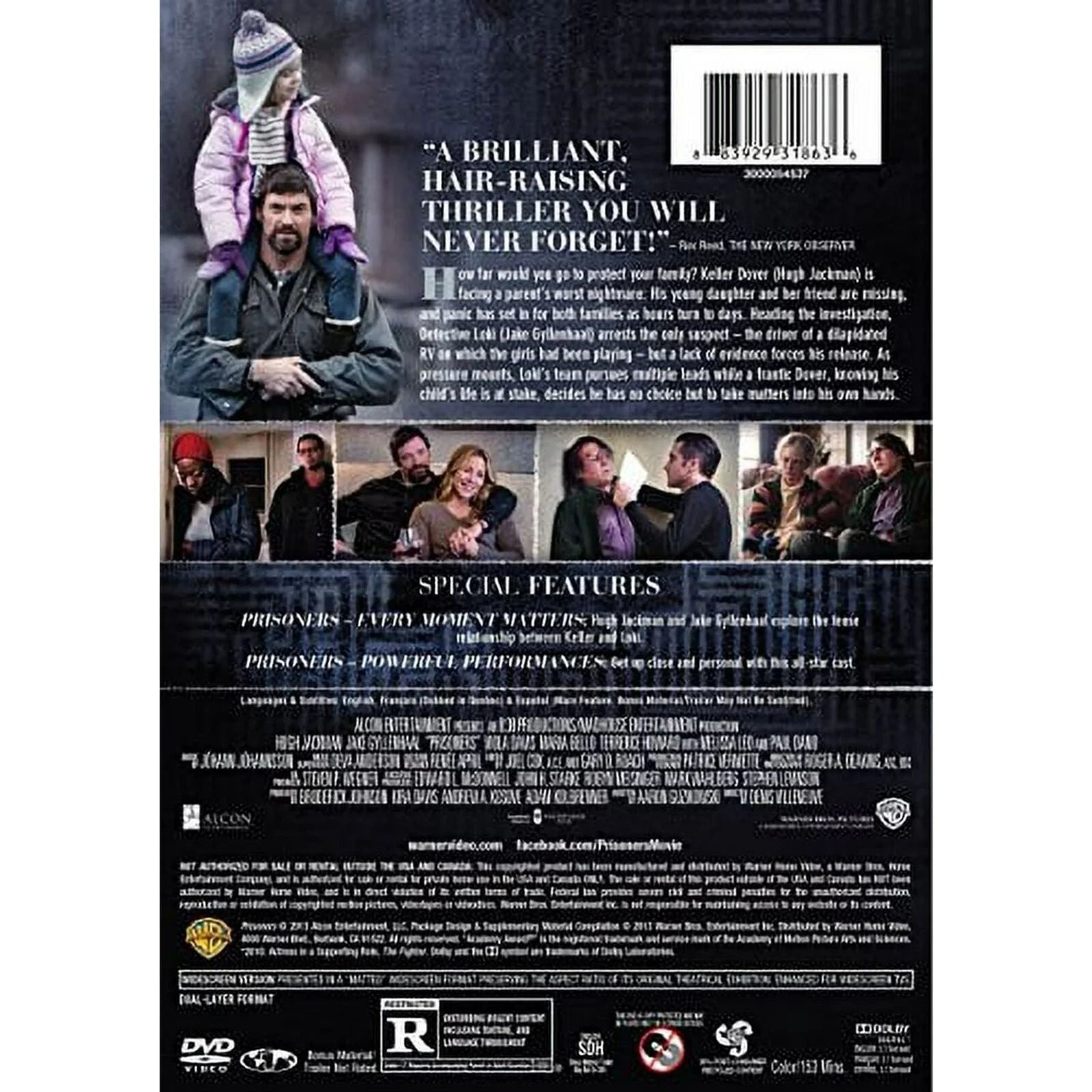 Prisoners (DVD) Brand New