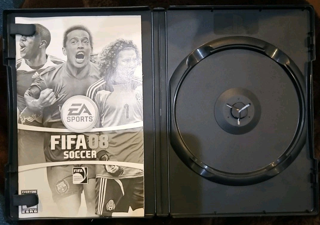 Fifa 08 - Sony PlayStation 2. No Game. Case + Artwork + Manual ONLY
