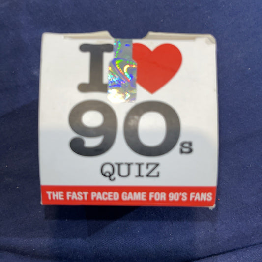 I Love 90s Quiz
