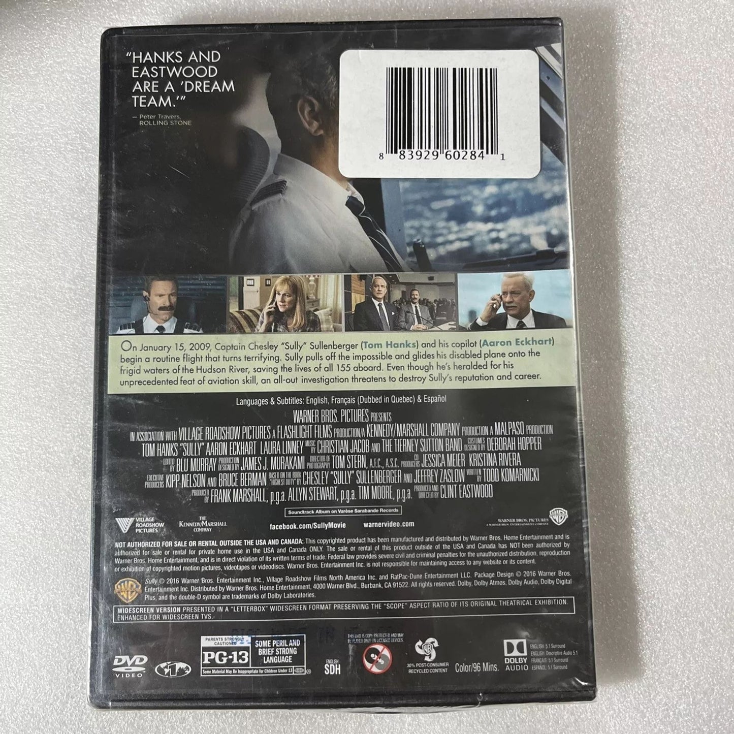Sully (DVD) Factory Sealed