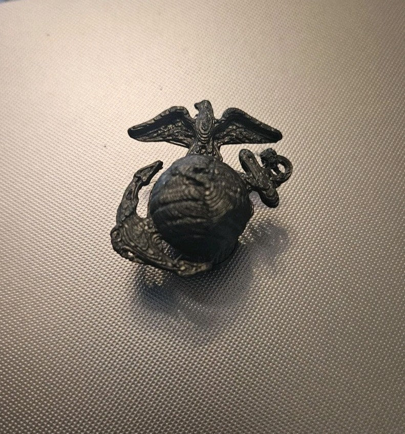 Marine Corps Shrader Tire Valve Stem Cap (Set  OF 5)