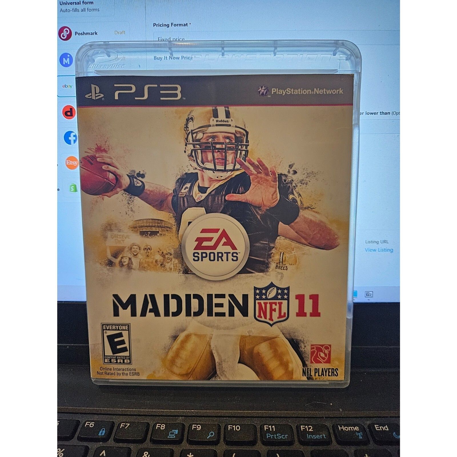 Madden NFL 11 (PS3) New Case. Tested.  No scratches. Resealed.