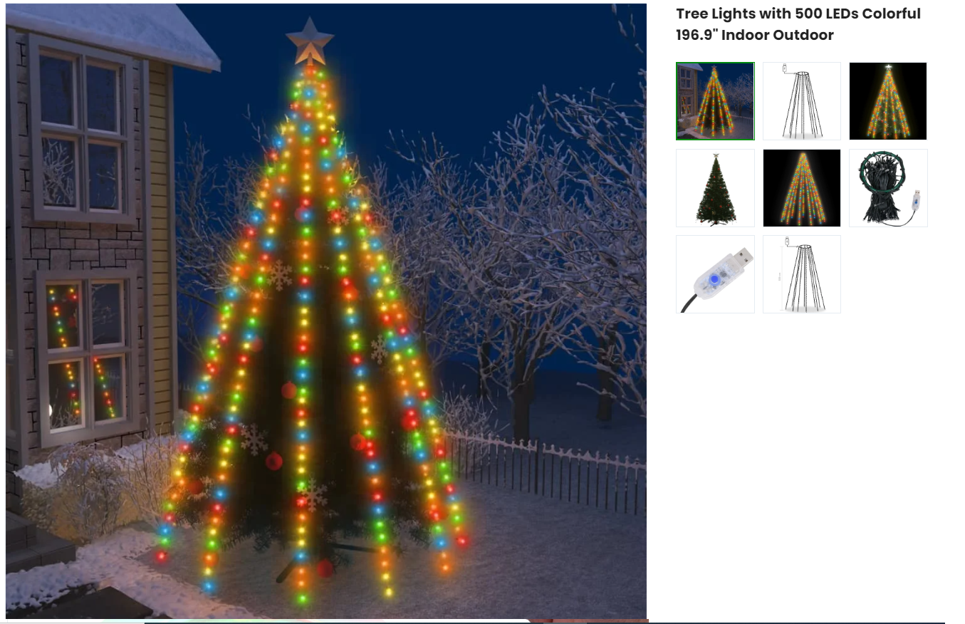 Christmas Tree & Holiday LED LIghting