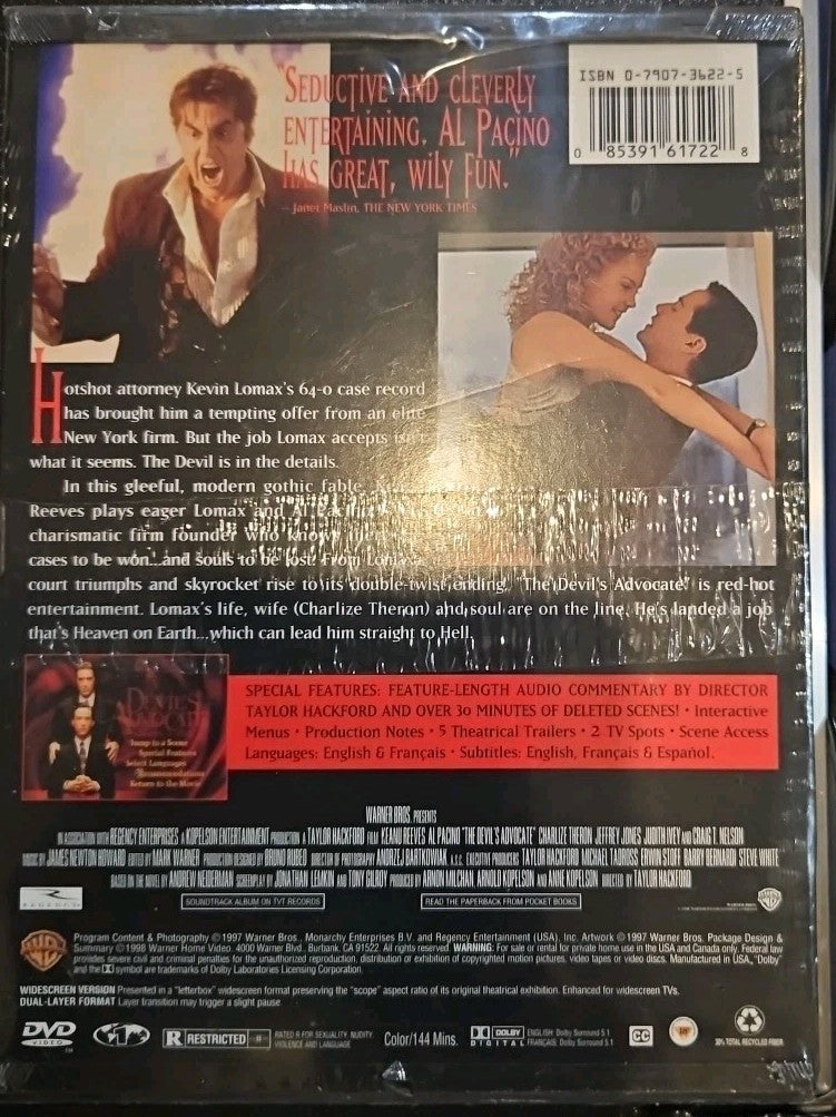 Devil's Advocate (DVD, 1997)