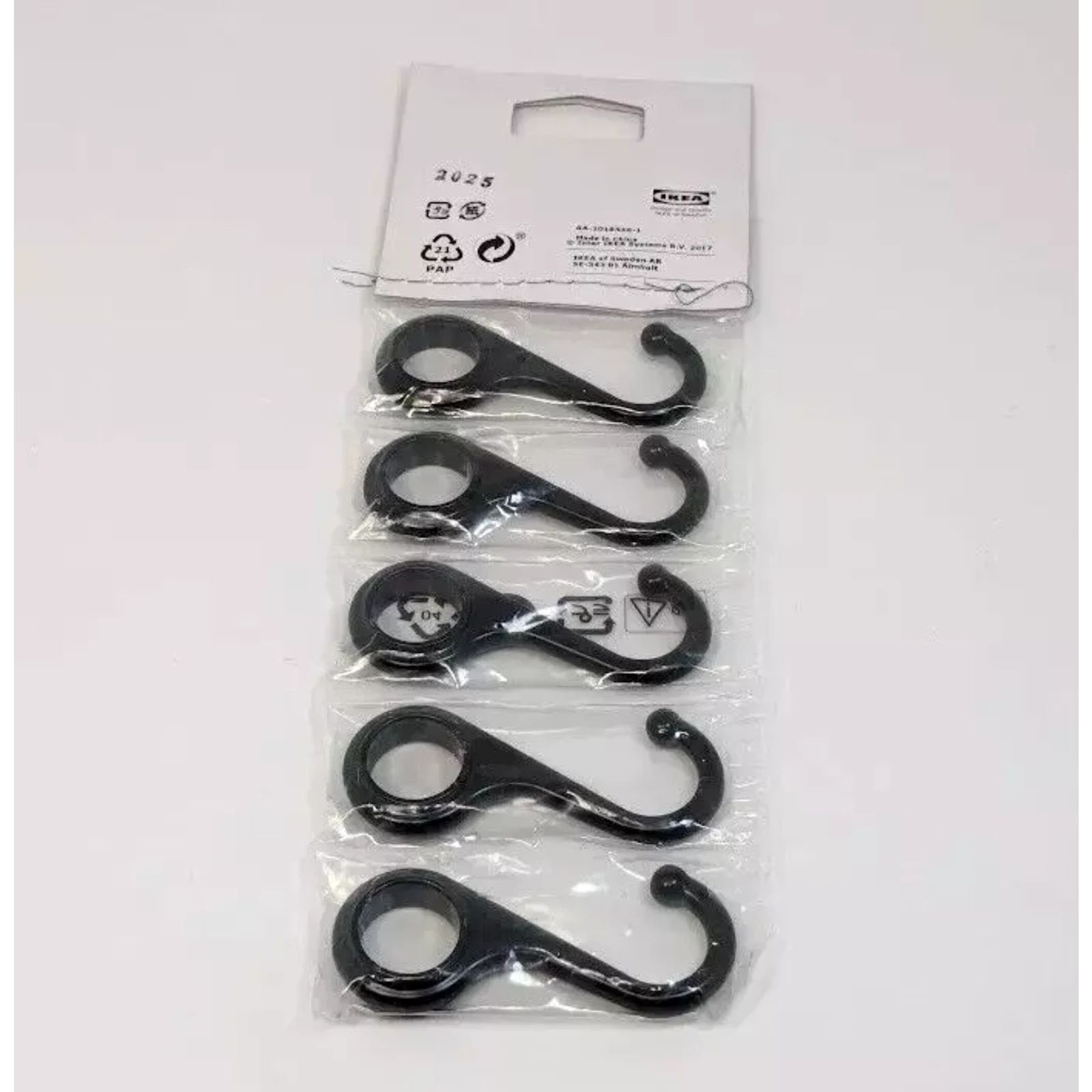 IKEA - 5x FINTORP Design Carina Bengs 7cm/3" 402.019.02 Hooks/Hangers