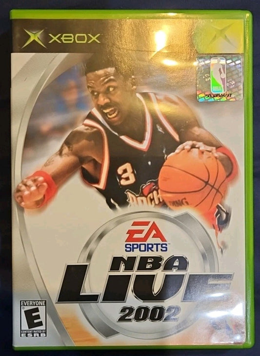 Nba Live 2002 - Microsoft Xbox. Tested. No Scratches. New Case