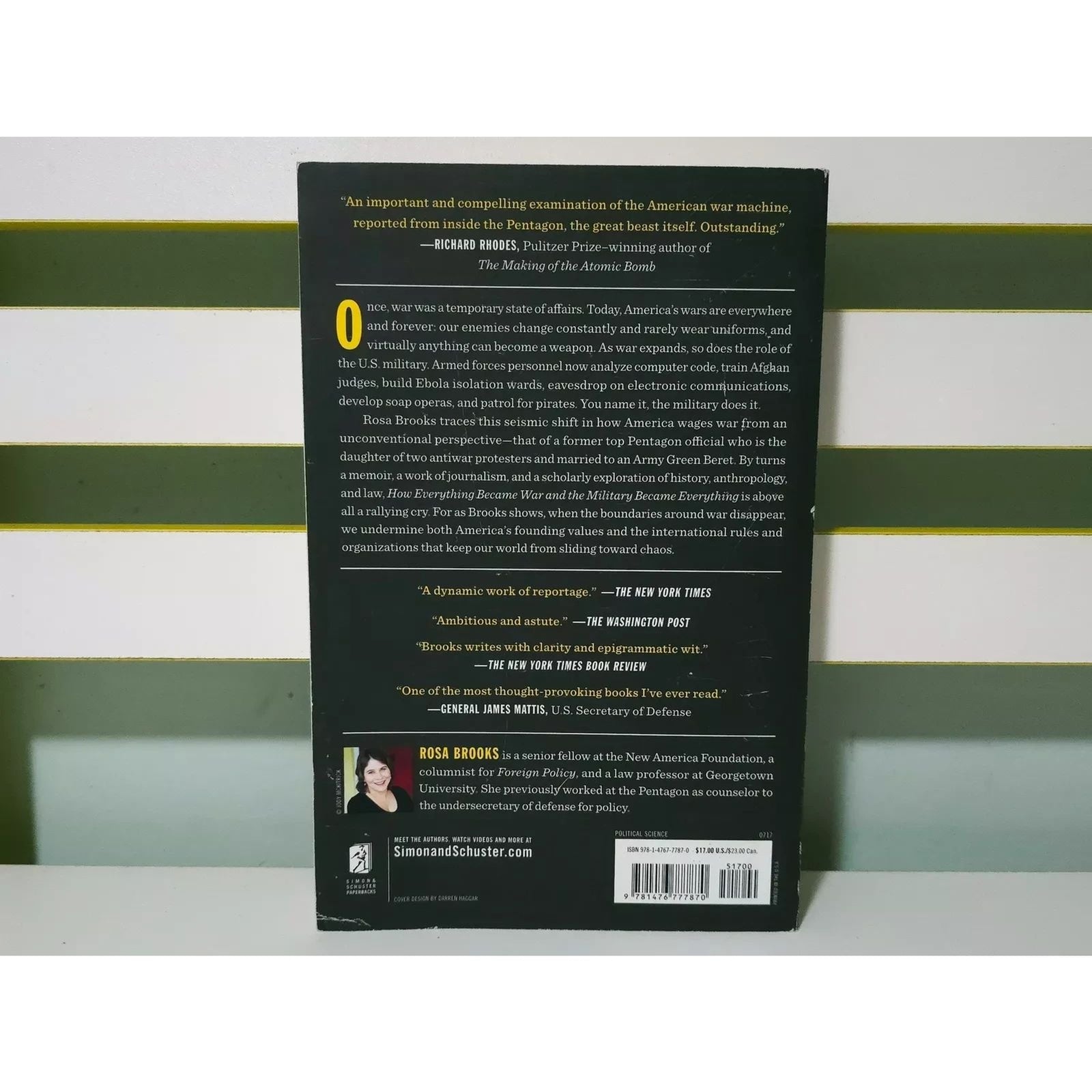 How Everything Became War & the Military Became Everything: Rosa Brooks - New