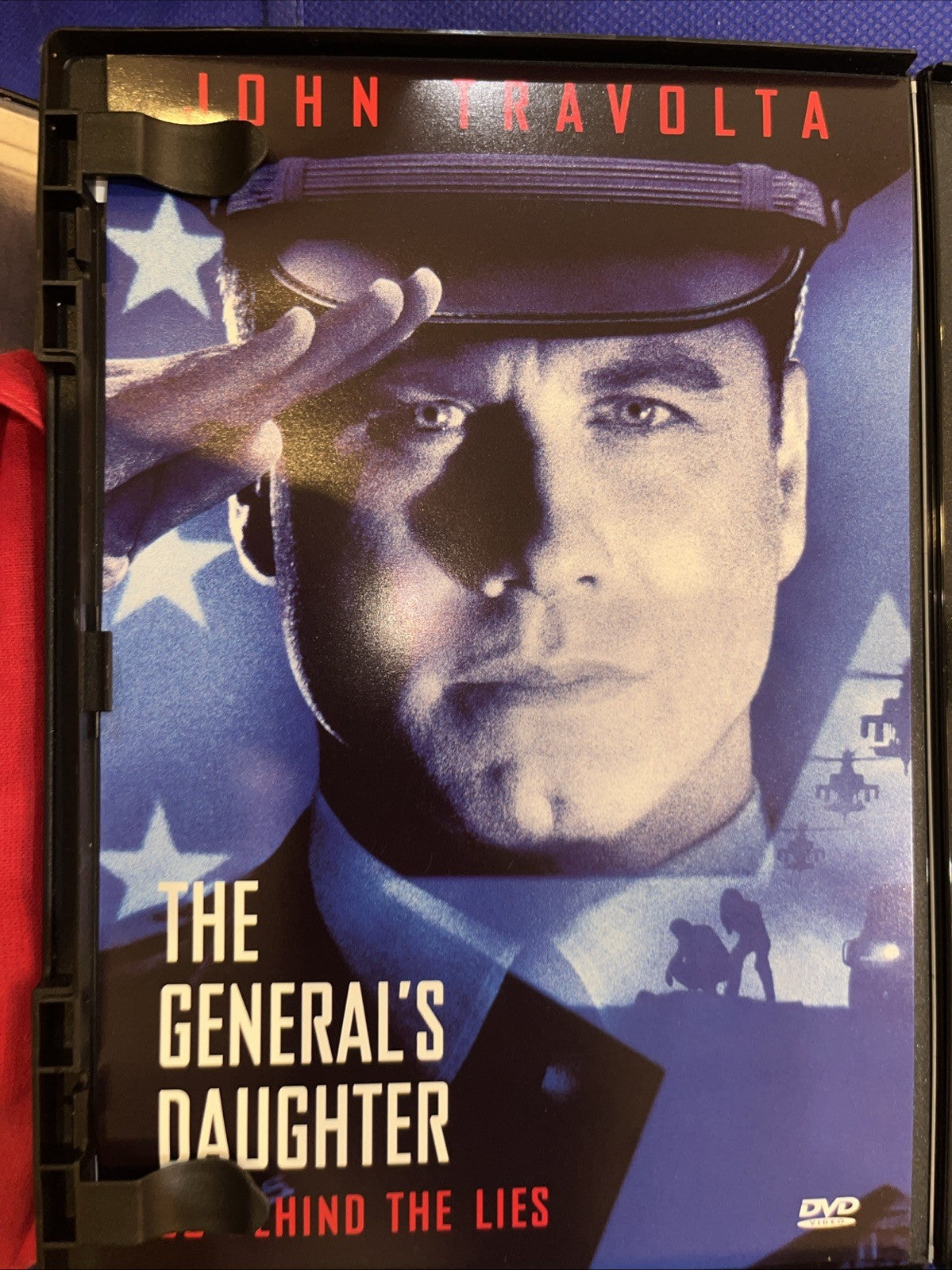 General's Daughter (DVD, 1999). Tested. Former Owner Signed Disc.