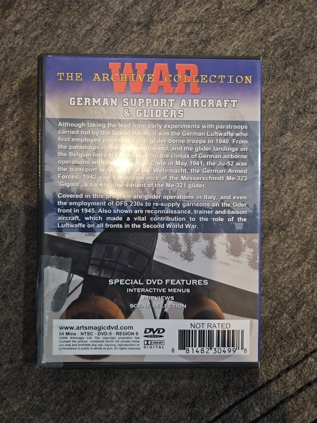 German Support Aircraft & Gliders (DVD, 2006)