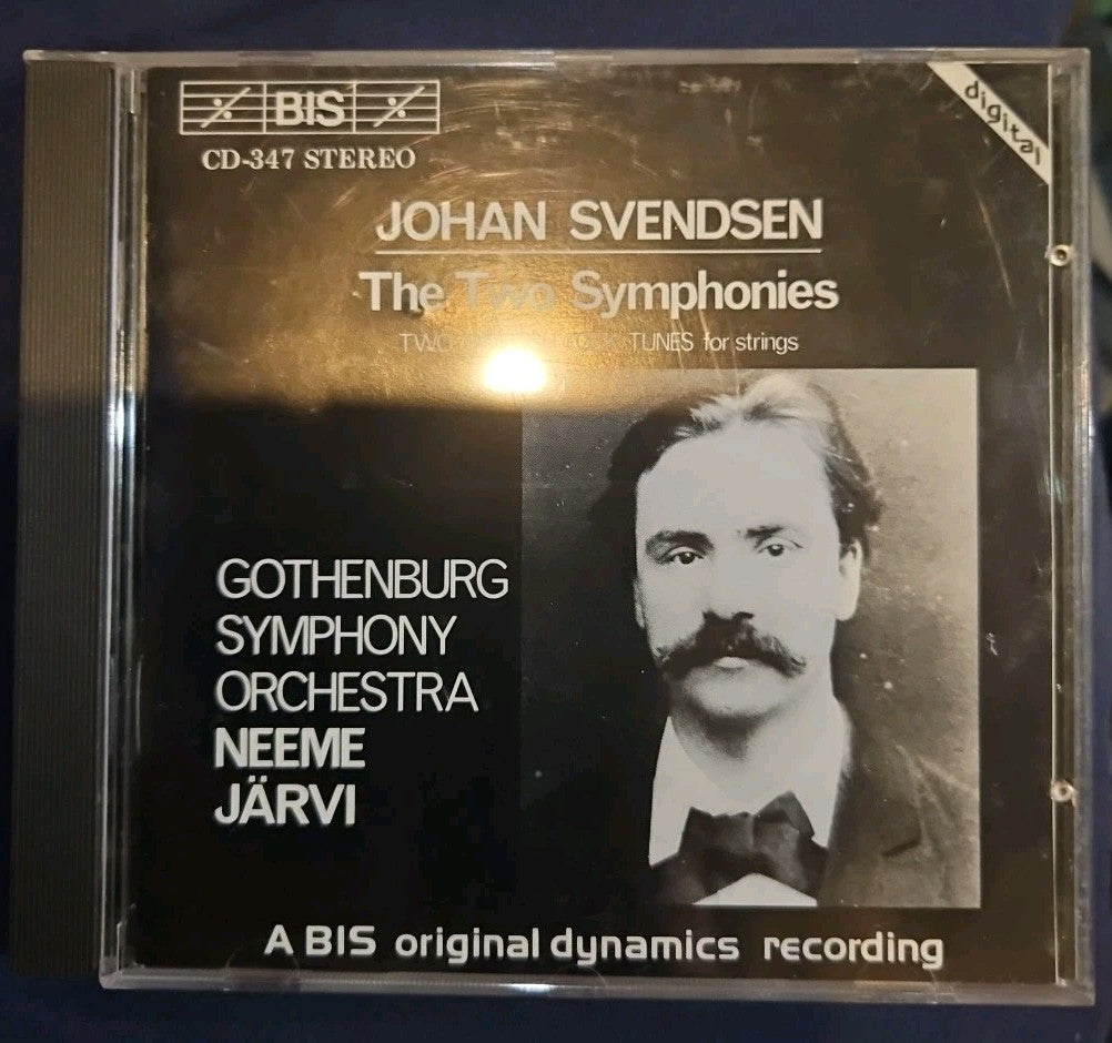 Symphonies #1 Op 4 & No.2 Op 15 by Svendsen (CD, 1993)