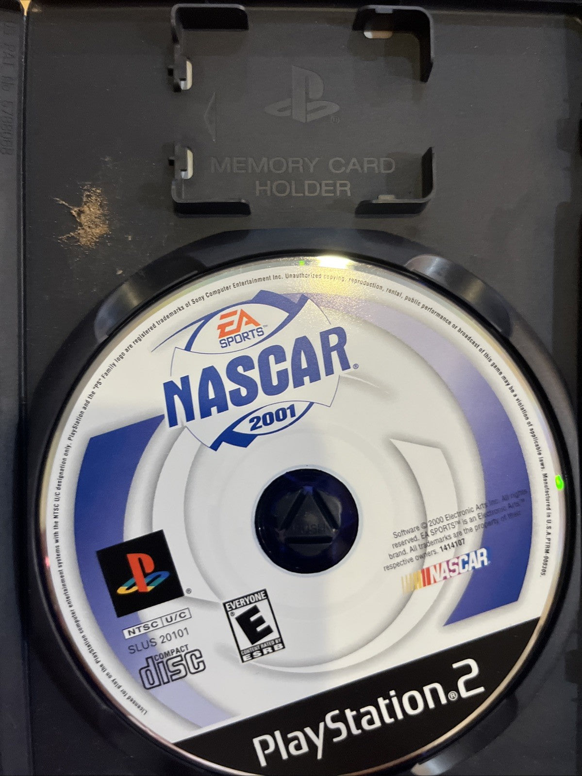 NASCAR 2001 (PS2) CIB. W/ Manual + Reg. Original Case