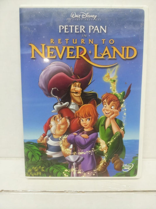 Return to Never Land (DVD, 2007, Pixie Powered Edition)