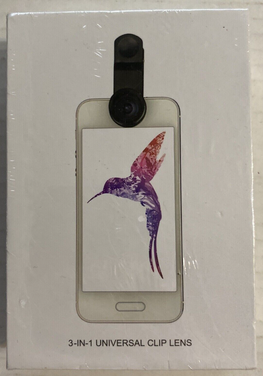 LUXHD450 3 in 1 Universal Clip Lens for Mobile Phones