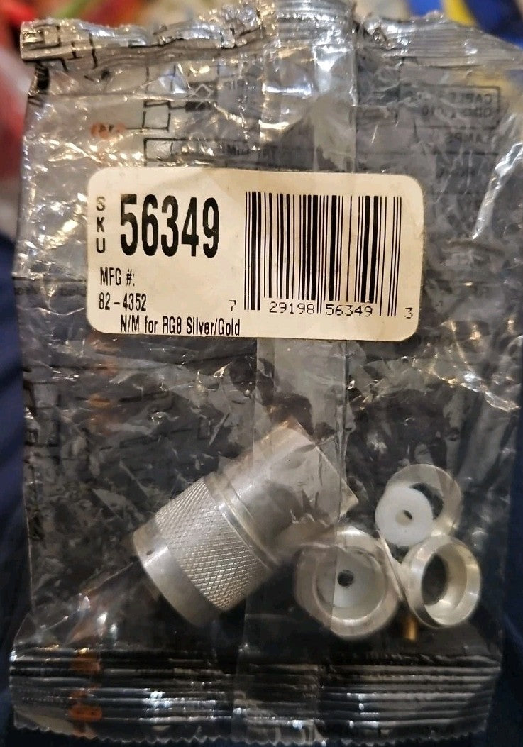 Amphenol Connector N/M For RG8 Silver/Gold M39012/01-0005 74868
