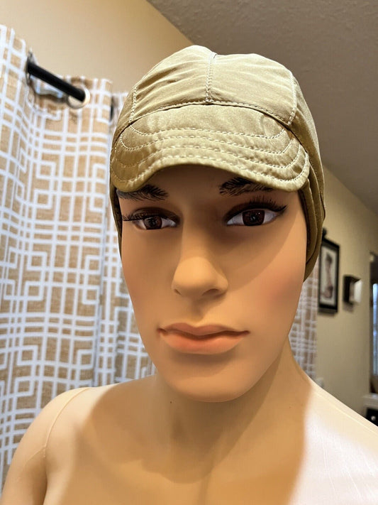 Kids Winter Warm Beanie Fleece Lined Cap Adjustable Hat With Brim