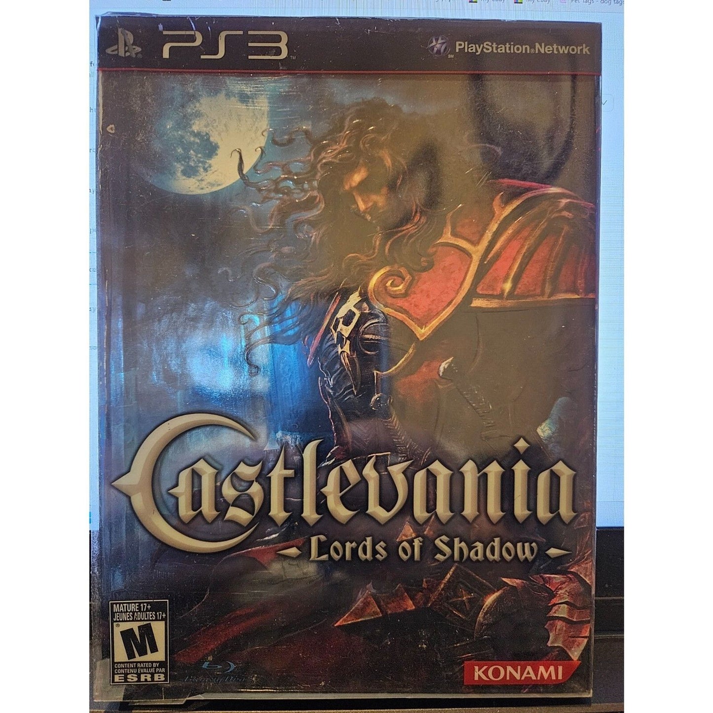 Castlevania Lords of Shadow PS3 Game + Book  + Soundtrack CIB