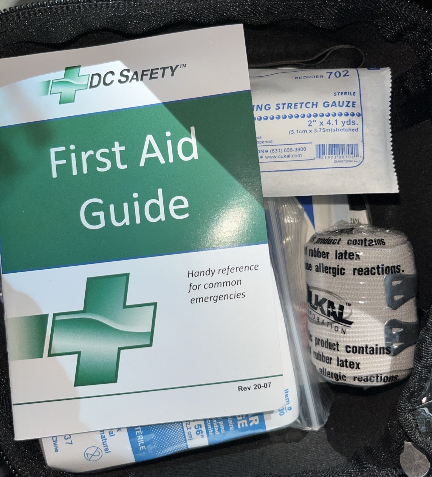 Toyota OEM First-Aid Kit Black