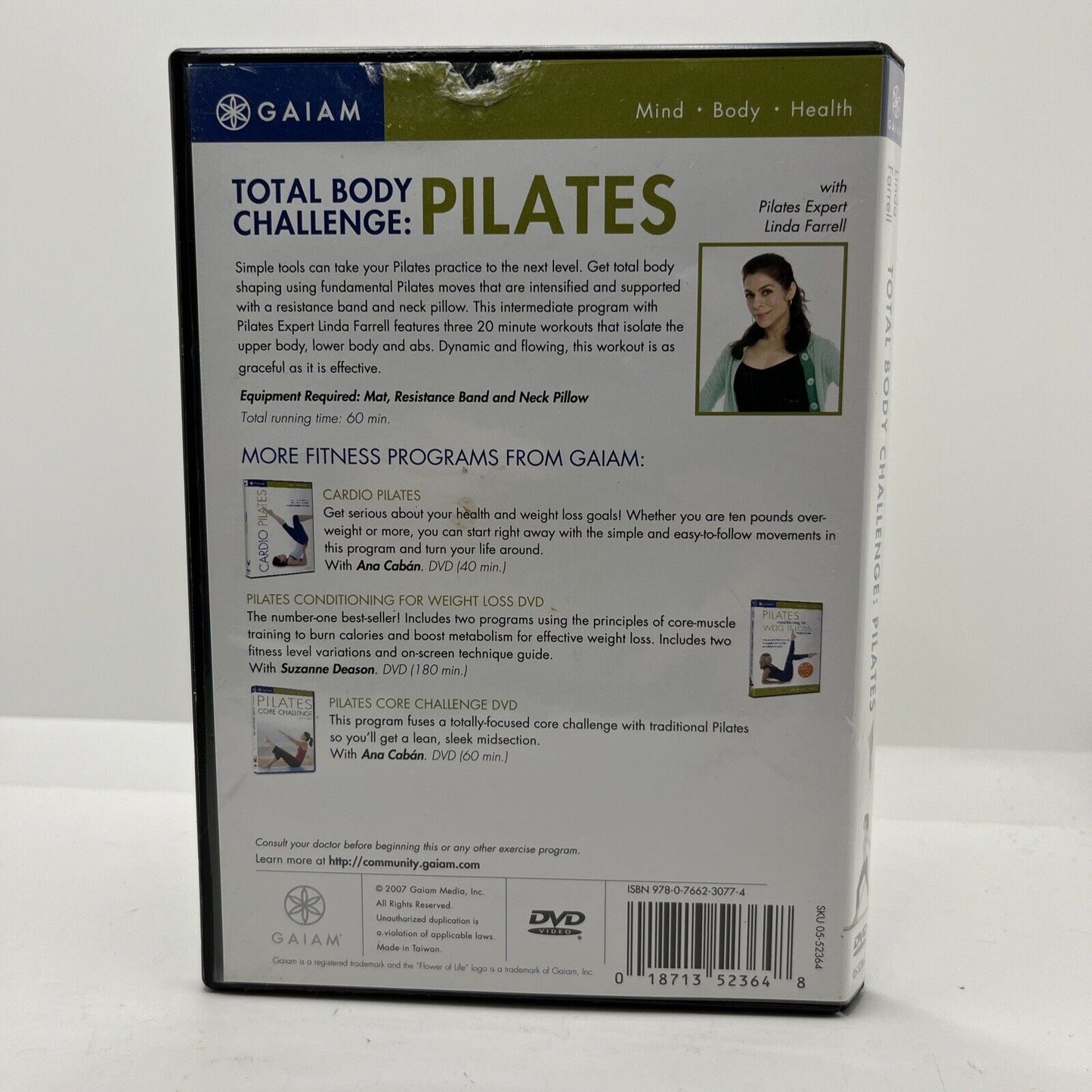Total Body Challenge: Pilates - DVD - VERY GOOD