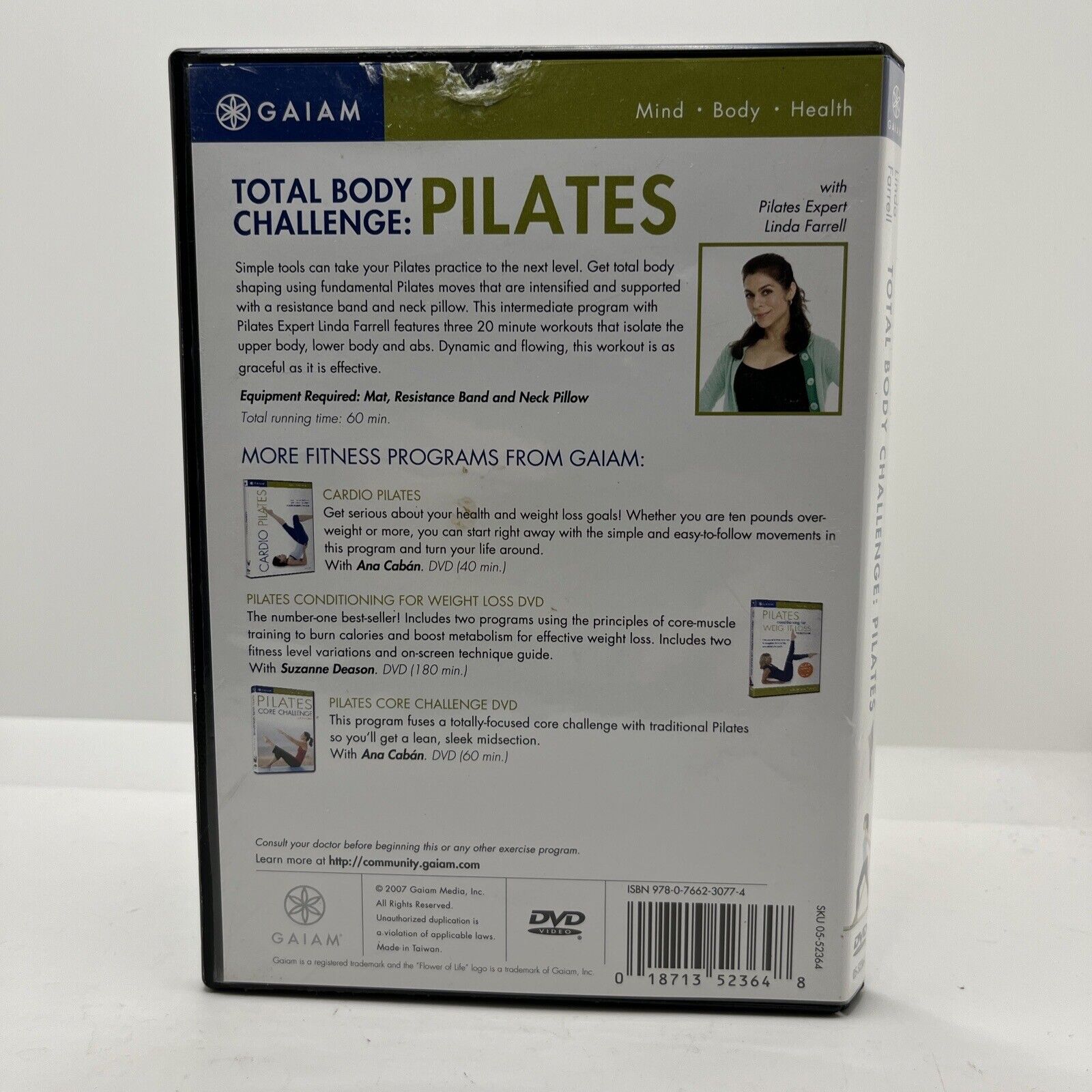 Total Body Challenge: Pilates - DVD - VERY GOOD