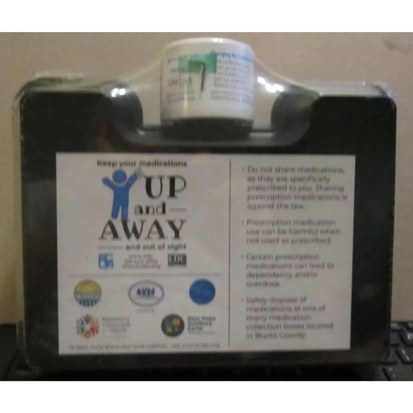 Meds Rx Safer Lock Box - Brand New