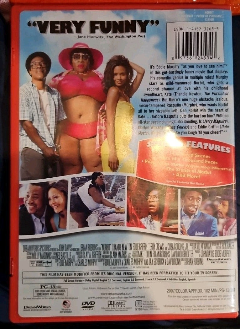 Norbit (DVD, 2007, Full Frame)