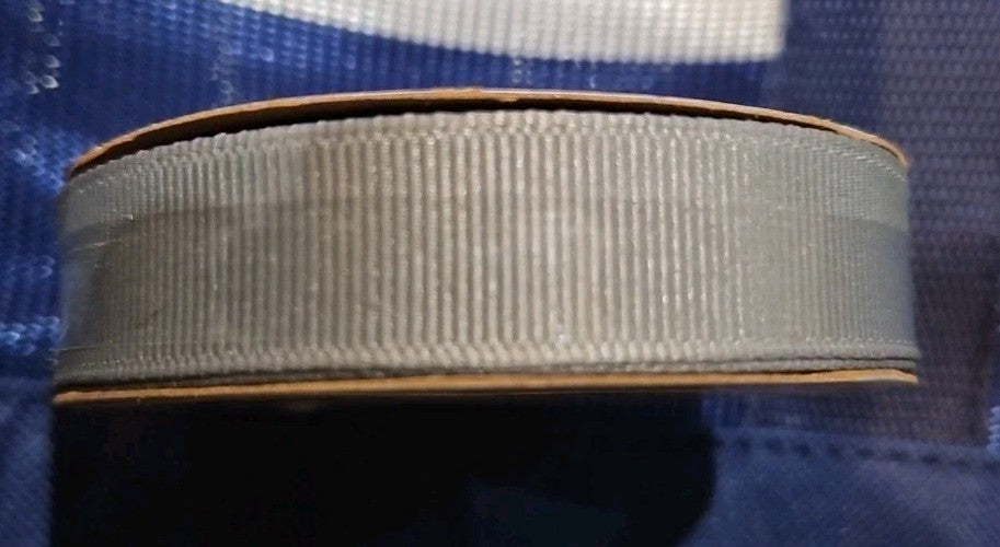 Offray Ribbon 5/8" x 18 Ft Gray