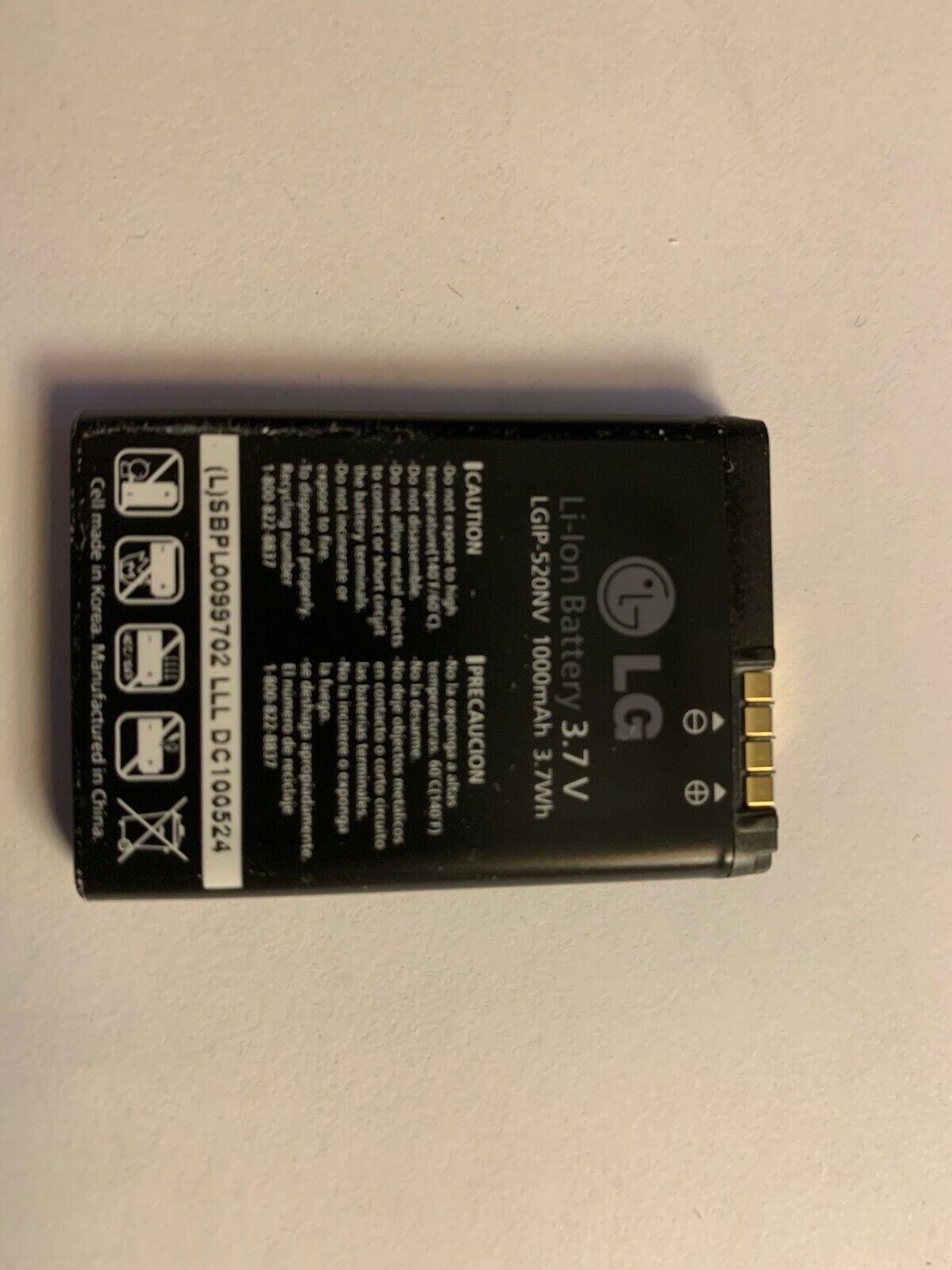  LG Accolade VX5600 - Gray (Verizon) Cellular Phone !! For Parts Only !! 