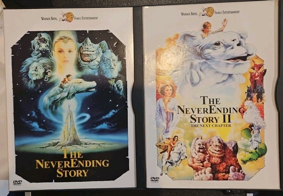 The Never Ending Story 1 & 2 (,DVD) Factory Snapcase