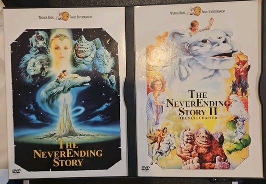 The Never Ending Story 1 & 2 (,DVD) Factory Snapcase