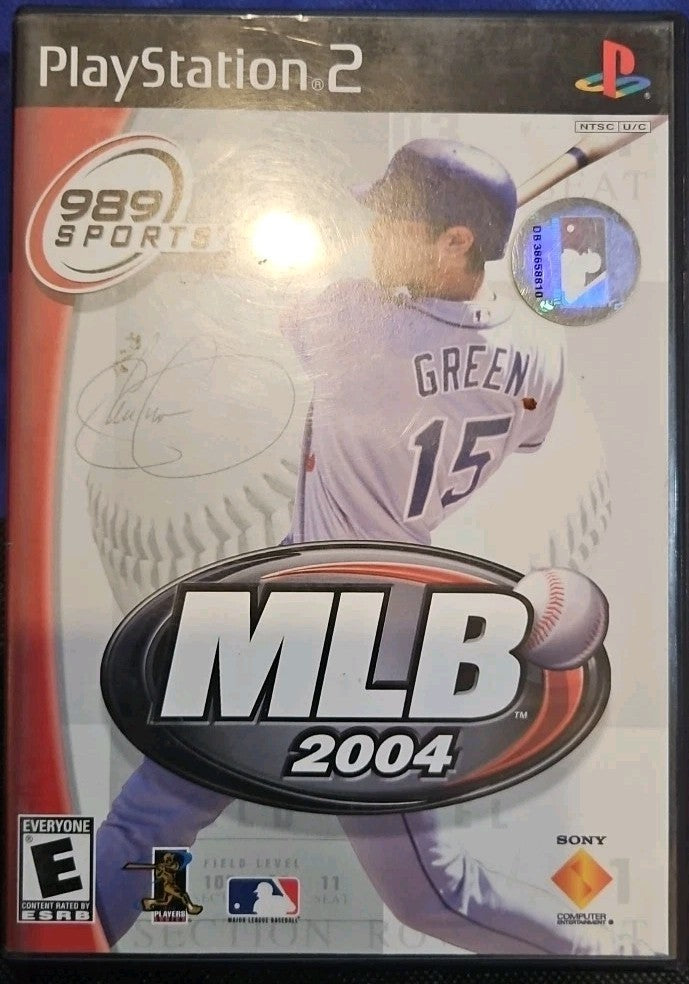 MLB 2004 (Sony PlayStation 2, 2003) Tested. Original Case. CIB
