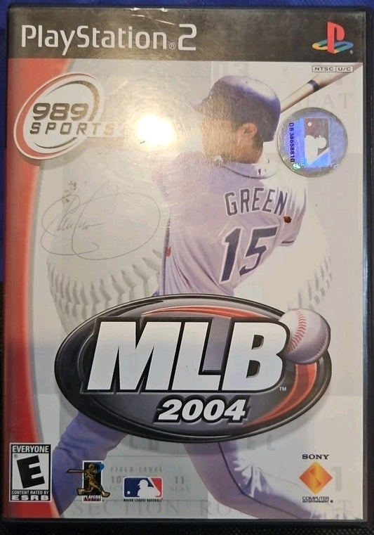 MLB 2004 (Sony PlayStation 2, 2003) Tested. Original Case. CIB