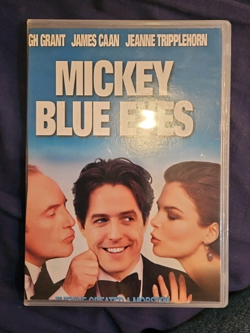 Mickey Blue Eyes (DVD) Slimcase. Cropped Sleeve.