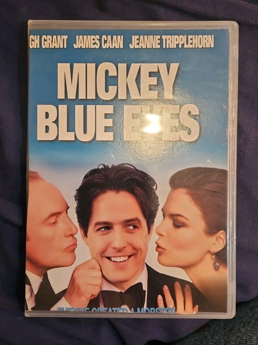 Mickey Blue Eyes (DVD) Slimcase. Cropped Sleeve.